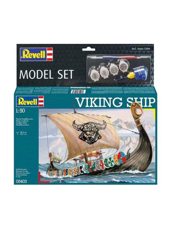 Revell - Model Building Kit - Viking Ship 1:50