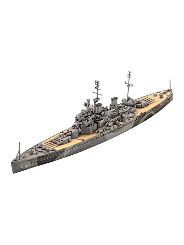 Revell Model Kit - Battleship HMS Duke of York 1:1200 - 45pcs.
