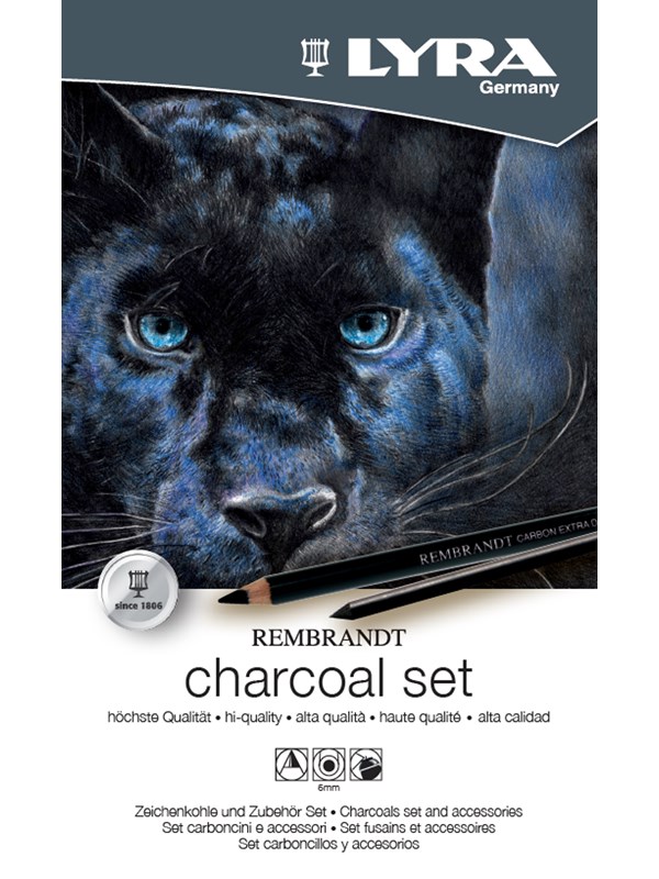 Lyra Rembrandt Charcoal set 11 pcs