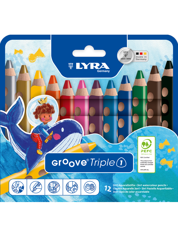 Lyra Groove Triple 1 12 pcs