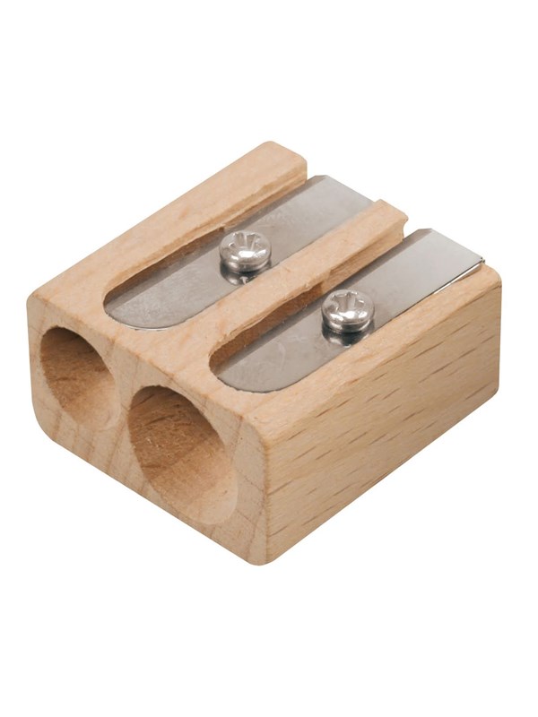 Lyra Sharpener Twin-Hole Pro Nat. Wood ej bild