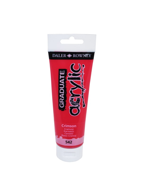 Daler-Rowney Graduate Acrylic 120 ml Crimson