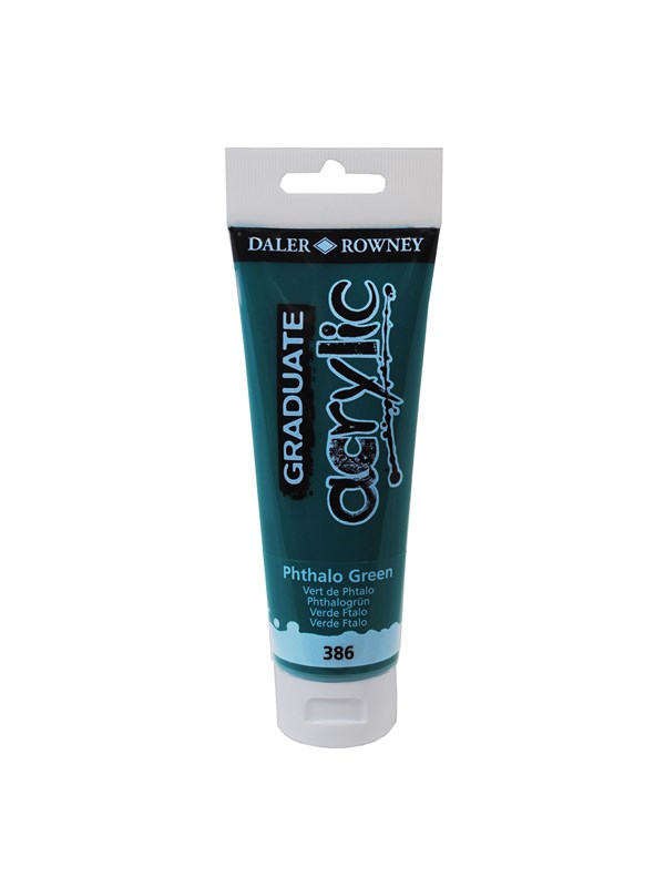 Daler-Rowney Graduate Acrylic 120 ml Phthalo Green
