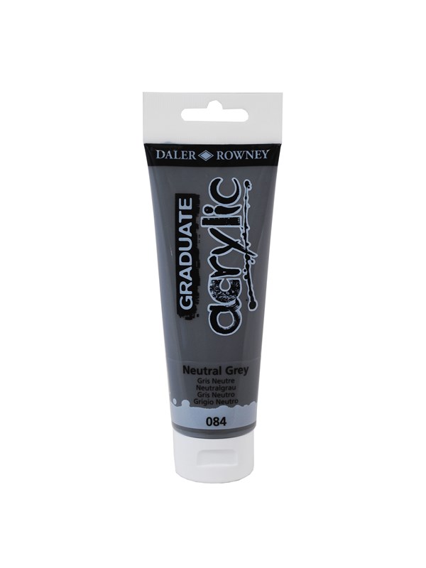 Daler-Rowney Graduate Acrylic 120 ml Neutral Grey