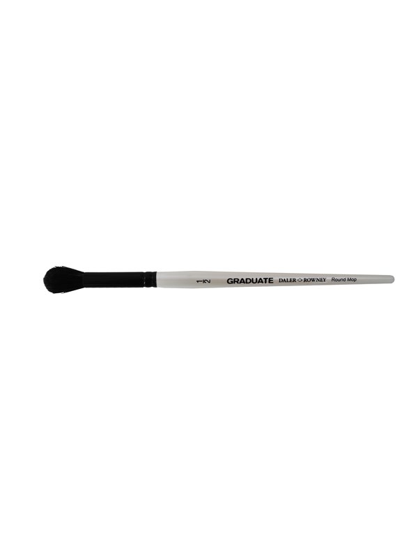 Daler-Rowney Graduate Black Goat Round Mop Nr 1/2""