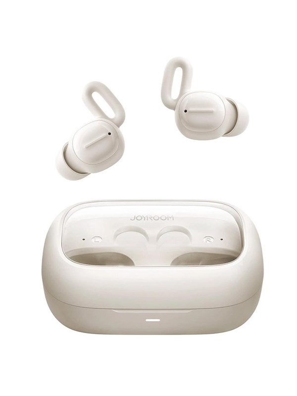 Joyroom JR-TS1 Cozydots Series TWS headphones with Bluetooth 5.3 and noise cancellation - white