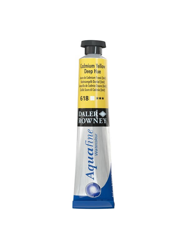 Daler-Rowney Aquafine 8 ml Cad Yellow Deep Hue