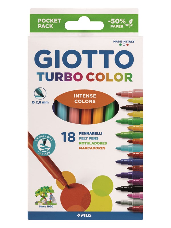Giotto Turbo Color 18 pcs BL