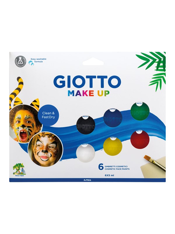 Giotto Make Up Face Paint Classic 6x5 ml BL