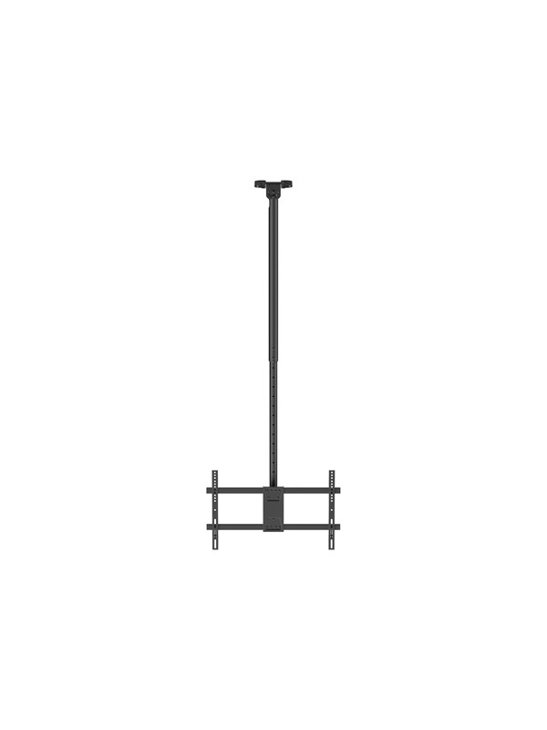 Deltaco Office mounting kit - telescopic - for flat panel - 1090-1690 mm 60 kg - black - Max 60 kg - recommended for 86""