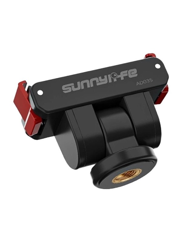 Sunnylife Magnetic Mounting Adapter 1/4 Swivel 180 for OSMO 360 ACTION 5 PRO OSMO ACTION 4 3 2