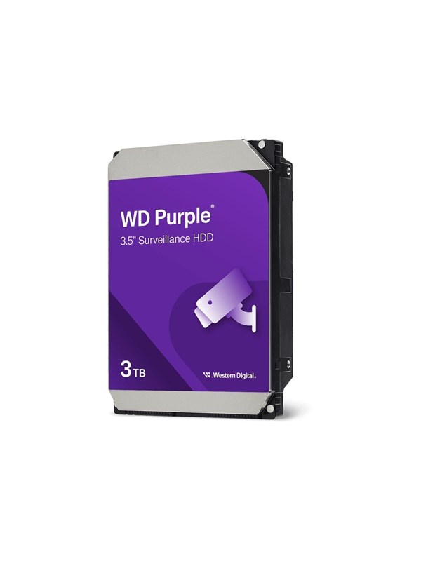 WD Purple - 3TB - Kovalevy - WD34PURZ - SATA-600 - 3.5"