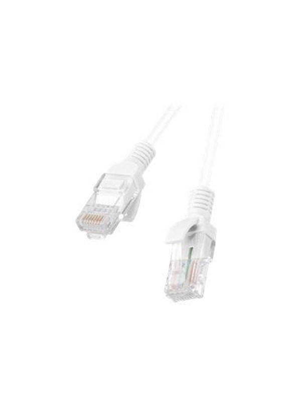 Lanberg patch cable - 3 m - white RAL 9010 - Valkoinen - 3m