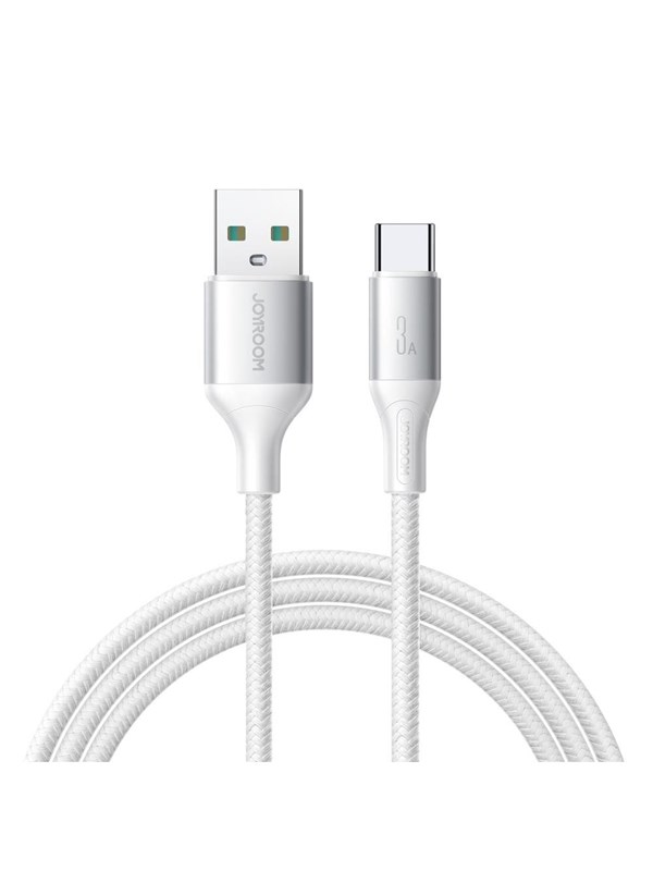 Joyroom S-A28 Flash Series 3A USB-A - USB-C Cable 1m - White