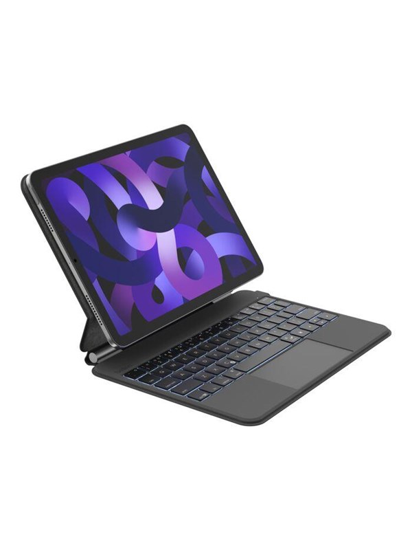 Belkin Magnetic Keyboard Folio for iPad 10th Gen Nordic - Näppäimistö & Foliosetti - Musta