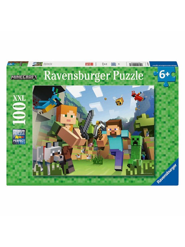 Ravensburger Minecraft Puzzle - 100 Pieces XXL
