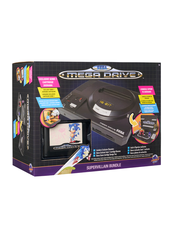 Wilder Toys - CONSOLE HEROES - MEGA DRIVE CONSOLE BOSS LEVEL W S - Figuuri