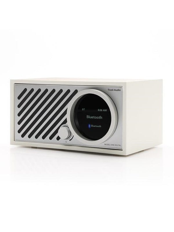 Tivoli Audio Model ONE Digital + Gen3 - Valkoinen & Hopea - DAB/DAB+/FM - Valkoinen/hopea