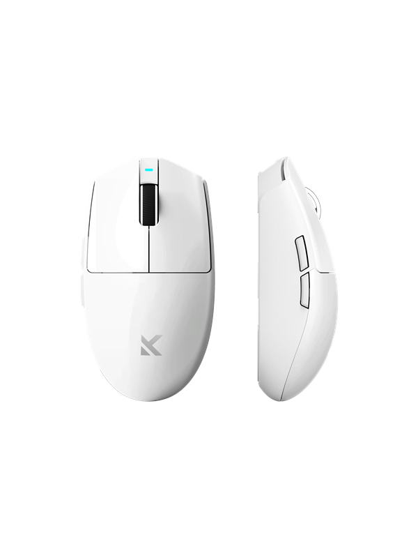 MCHOSE G3 V2 Pro Wireless - Pelihiiri - Optinen - 6 painiketta - Valkoinen
