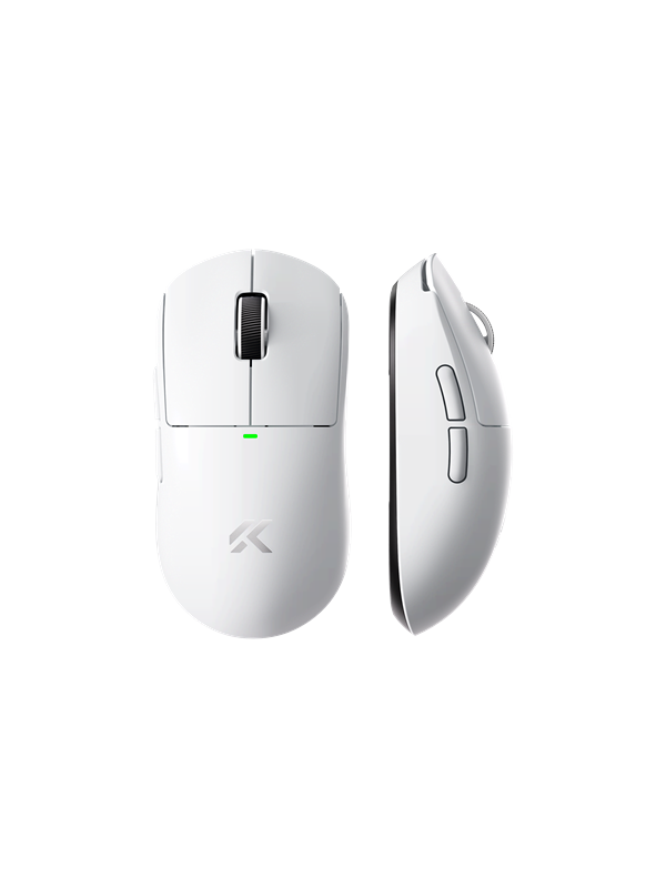 MCHOSE A5 V3 Ultra Lightweight Wireless - Pelihiiri - Optinen - 6 painiketta - Valkoinen