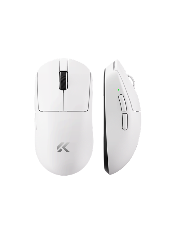 MCHOSE A7 V2 Ultra Lightweight Wireless - Pelihiiri - Optinen - 6 painiketta - Valkoinen