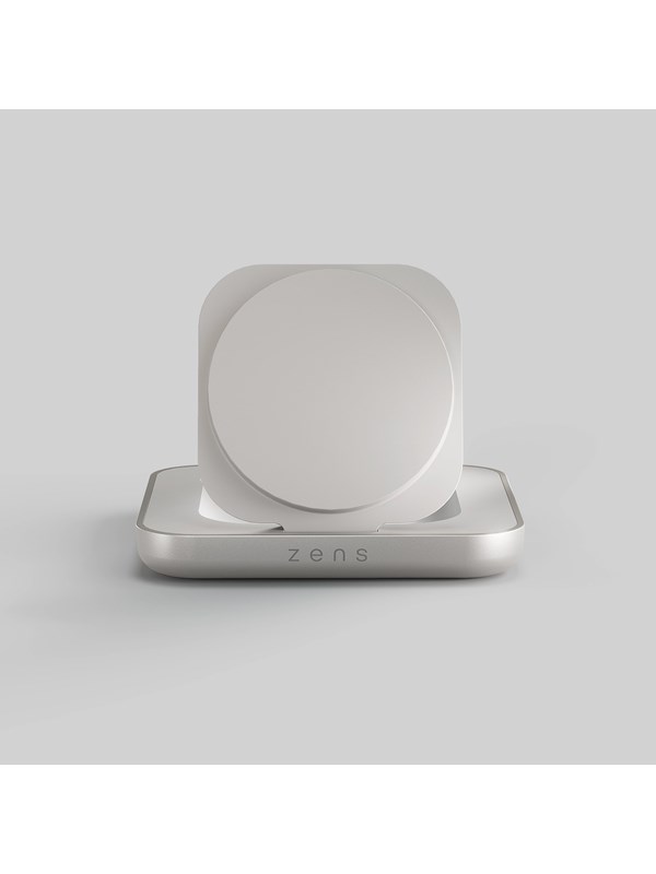 ZENS Magnetic Nightstand Charger - White