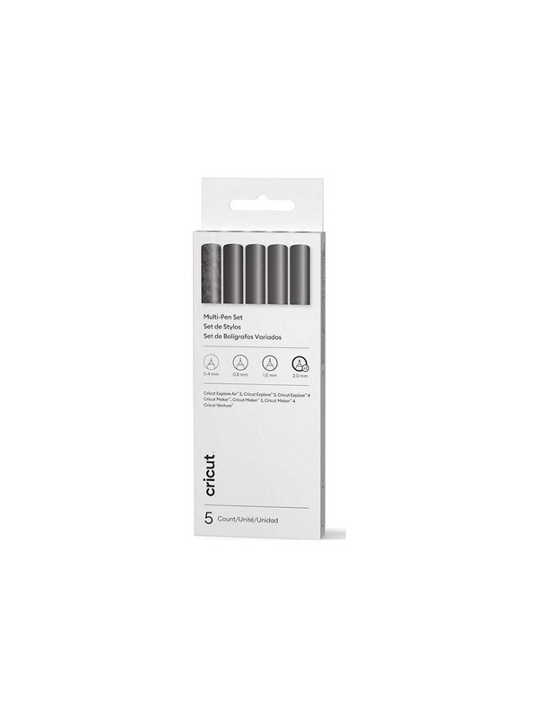 Cricut Multi Pen - fineliner and marker set - black