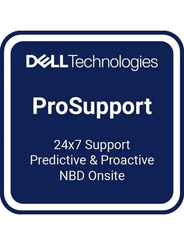 Dell Upgrade from 3Y ProSupport to 4Y ProSupport - extended service agreement - 1 year - 4th year - on-site