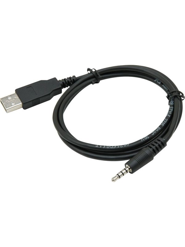 Transcend Body Camera Accessory Kit - 3.5mm Plug Cable for DrivePro Body 30/60/70