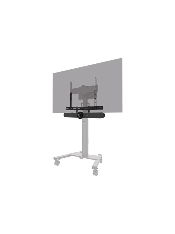 Neomounts AV30-500BL mounting kit - for video bar - universal - black - Max 10 kg - recommended for 43""-110""