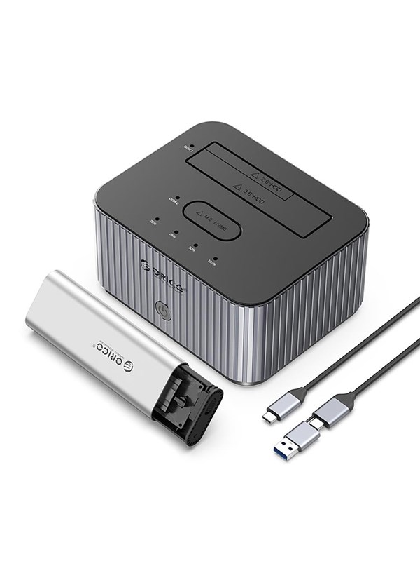 ORICO IT28E-C 2-Disk Docking Station with M.2 NVME