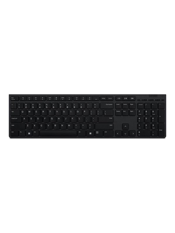 Lenovo Professional - keyboard - QWERTY - US English - grey Input Device - Näppäimistö - Englanti (US) - Harmaa
