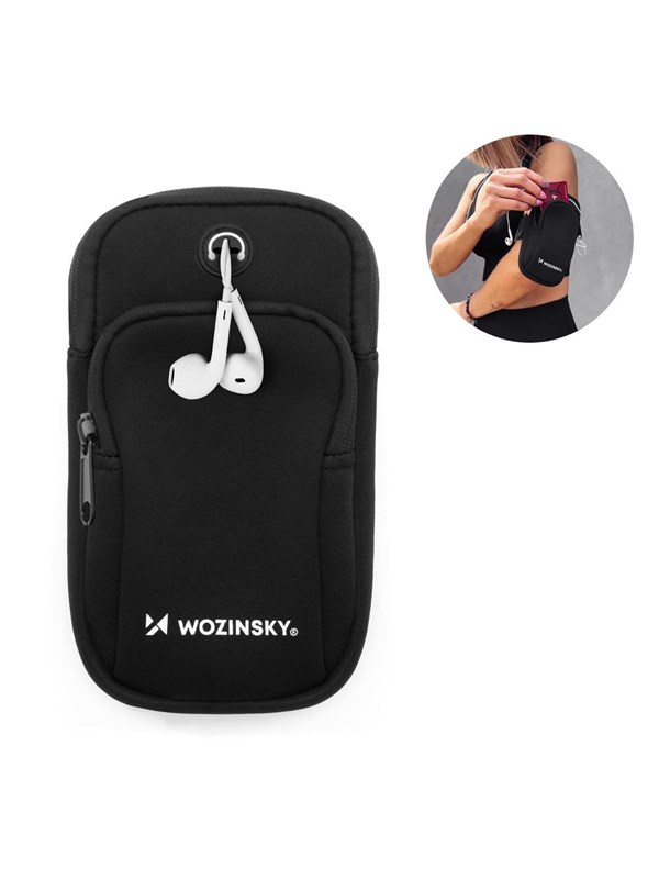 Wozinsky Running Armband Black (WABBK1)