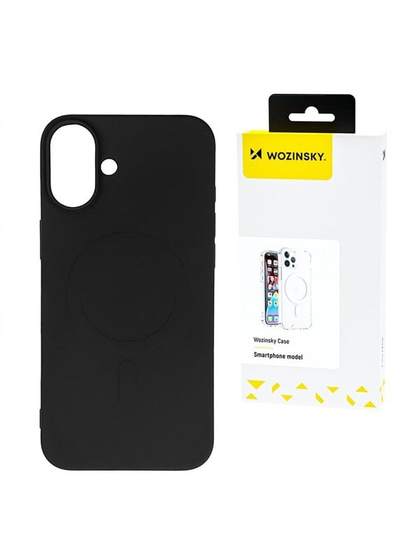 Wozinsky Liquid Silicone MagSafe Case for Samsung Galaxy S25 Ultra - Black