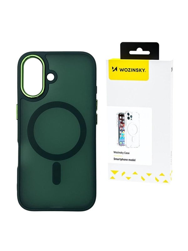 Wozinsky Fashion MagSafe Case for Samsung Galaxy S25 Ultra - Green