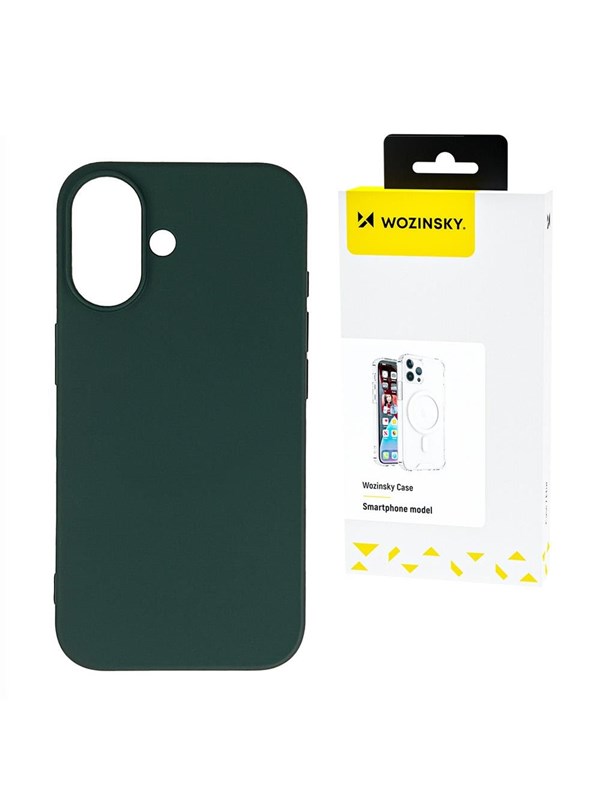 Wozinsky Silicone Case Flexible Silicone Case for Samsung Galaxy S25 Ultra - Green