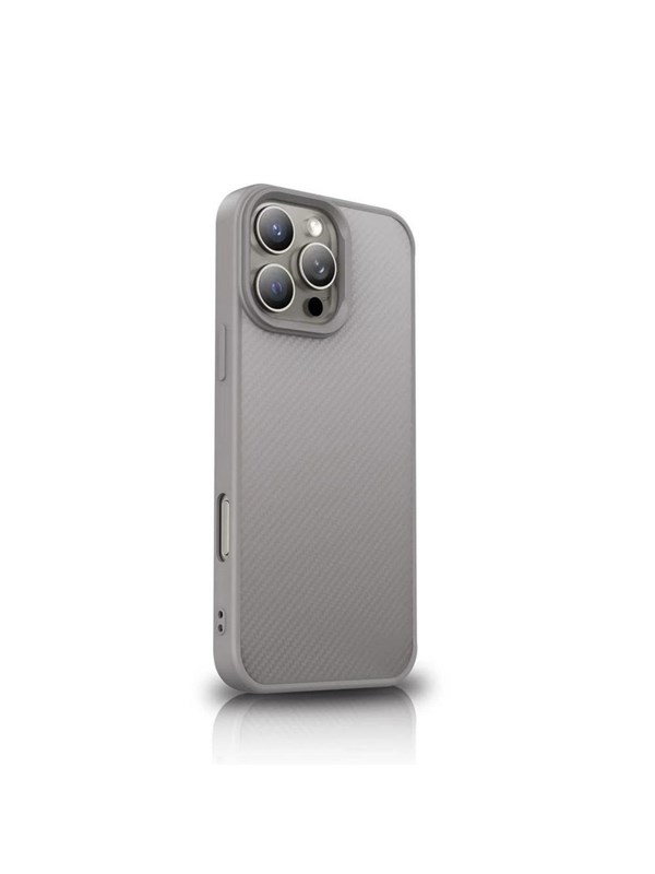 Wozinsky Carbon Fibre Case with MagSafe for Samsung Galaxy S25 Ultra - Grey