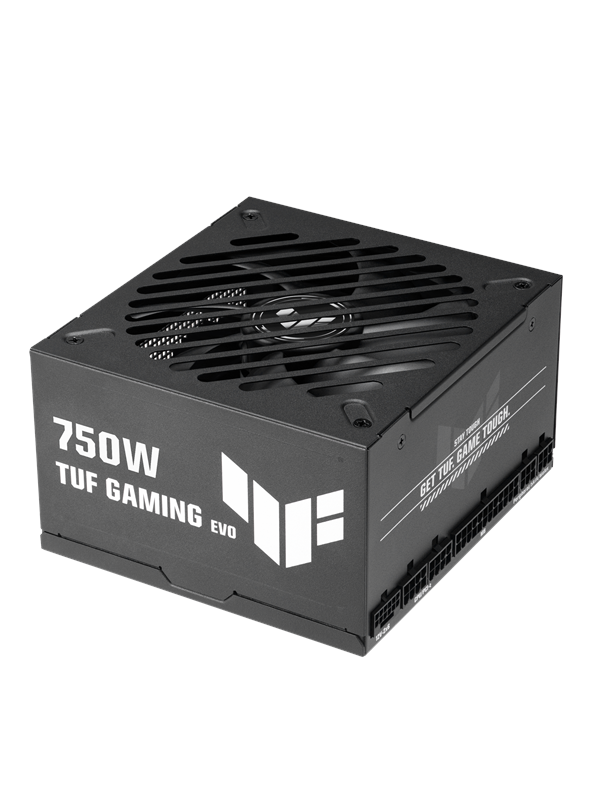 ASUS TUF GAMING 750G EVO 2026 Virtalähde - 750 Watt - 120 mm - ATX 3.1 - 80 Plus Kulta sertifioitu