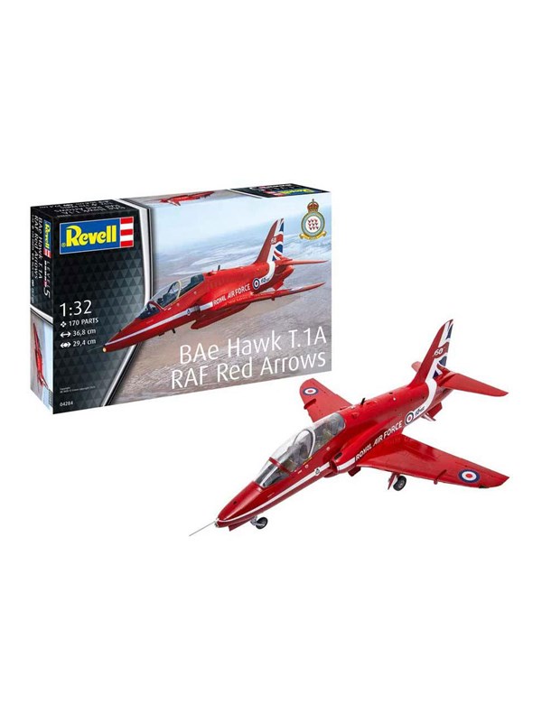 Revell Model Kit - BAe Hawk T.1A - Red Arrows 1:32 - 170pcs.