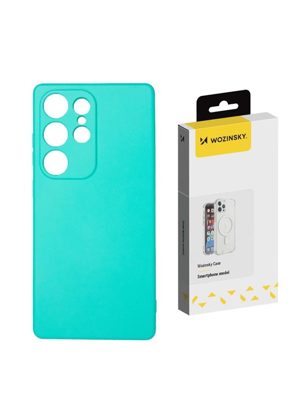 Wozinsky Silicone Case for Samsung Galaxy S25+ - Mint