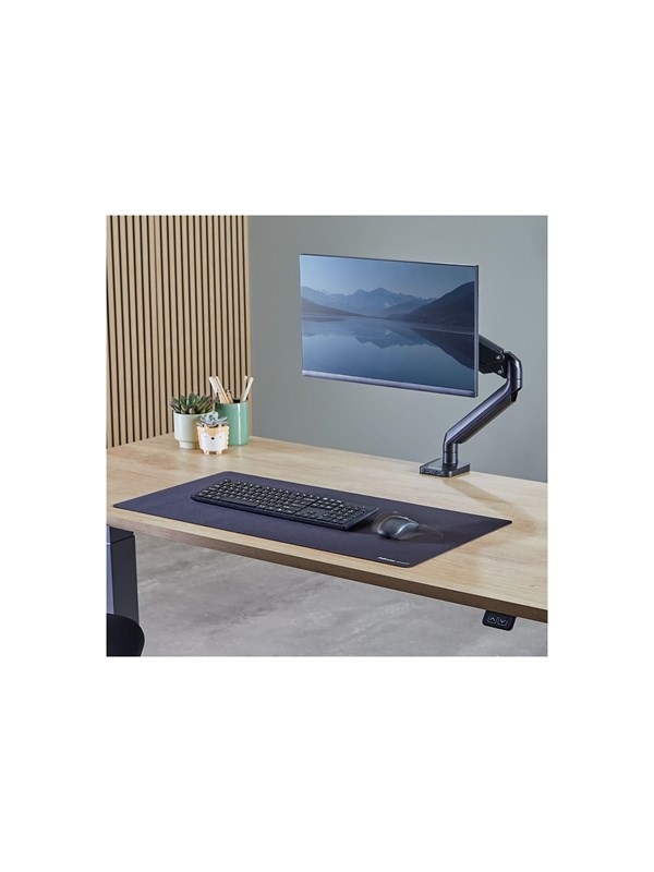 Fellowes Breyta desk mat - 80 x 40 cm - rubber - black