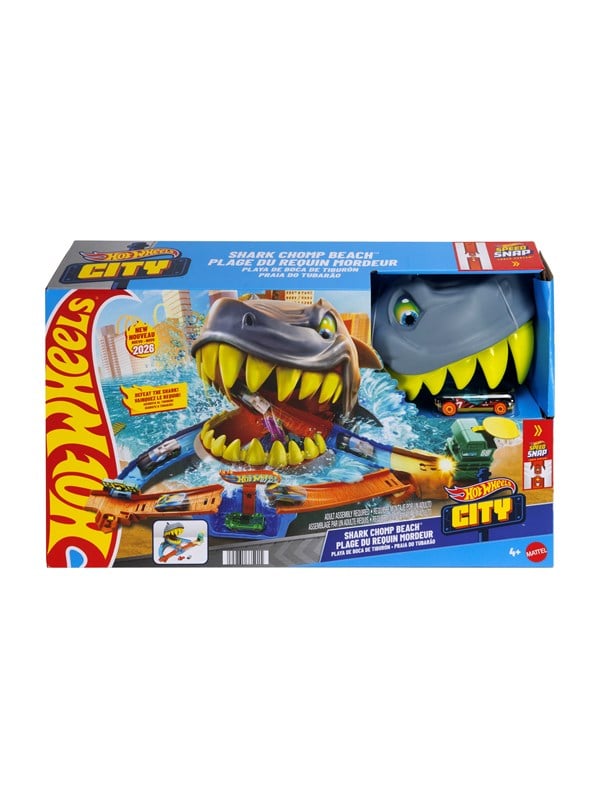 Hot Wheels City Shark Chomp Beach