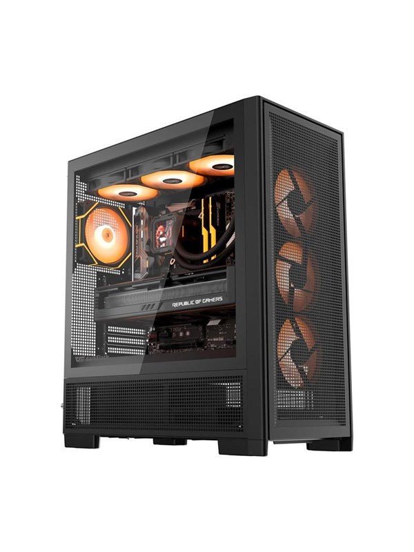 Darkflash AIRNOVA Computer Case with 3 Fans - Kotelot - Musta