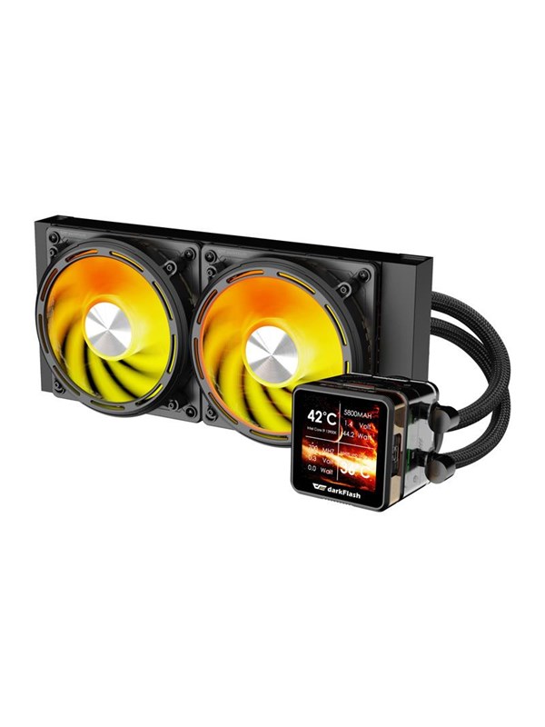 Darkflash CPU Water Cooling DE240 - Black