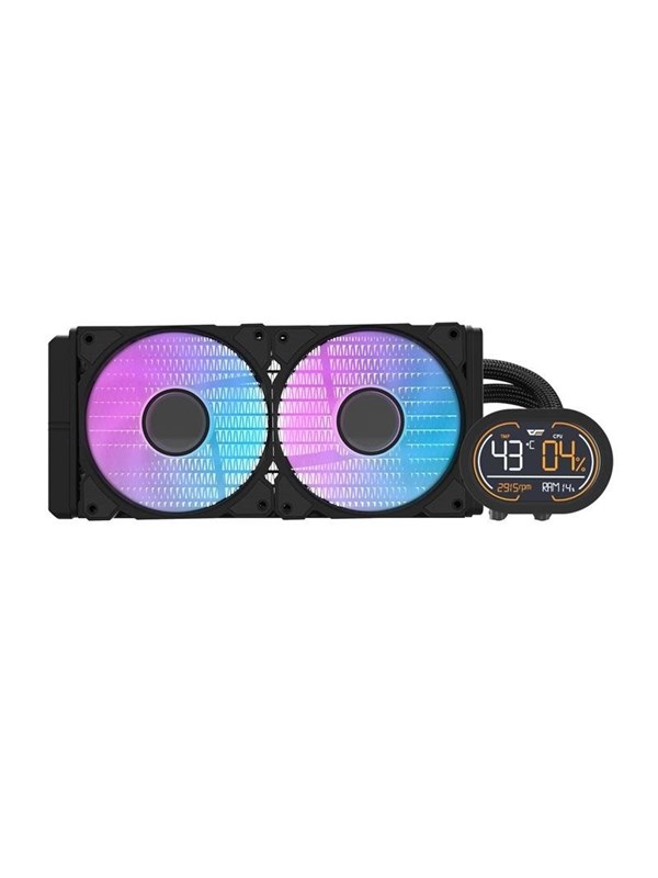 Darkflash DH240D v2 CPU Water Cooler - Black