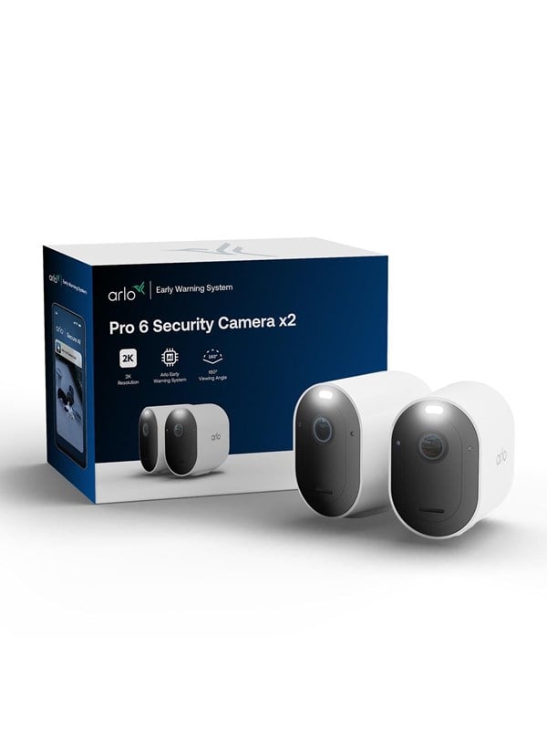 Arlo Pro 6 2K+ Turvakamera, 2-kamerat