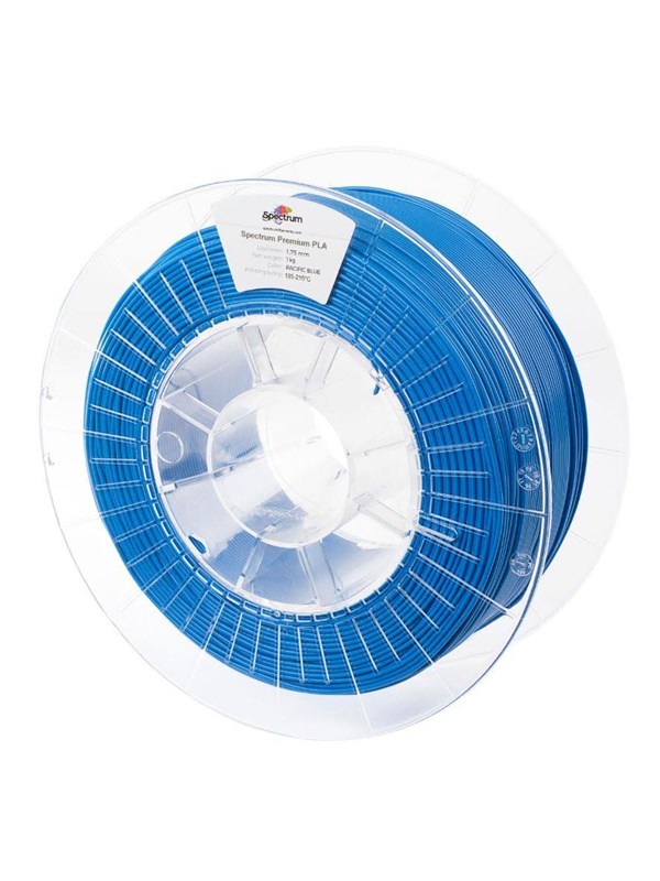 Spectrum 3D Filament / PLA Premium / ⌀ 1.75 mm / Pacific Blue / 1 kg