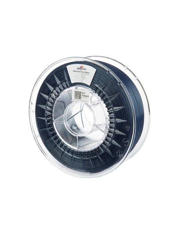 Spectrum 3D Filament / PLA Glitter / ⌀ 1.75 mm / Stardust Blue / 1 kg