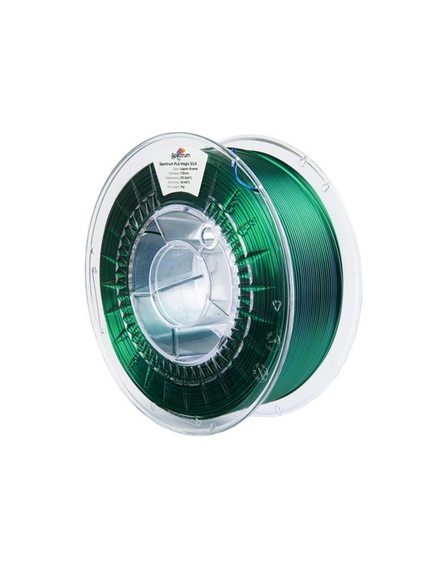 Spectrum 3D Filament / PLA Magic SILK / Lagoon Breeze / ⌀ 1.75 mm / 1 kg