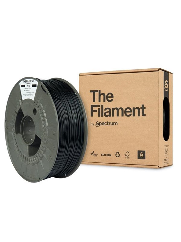 Spectrum The Filament / PETG / Midnight Black / ⌀ 1.75 mm / 1 kg